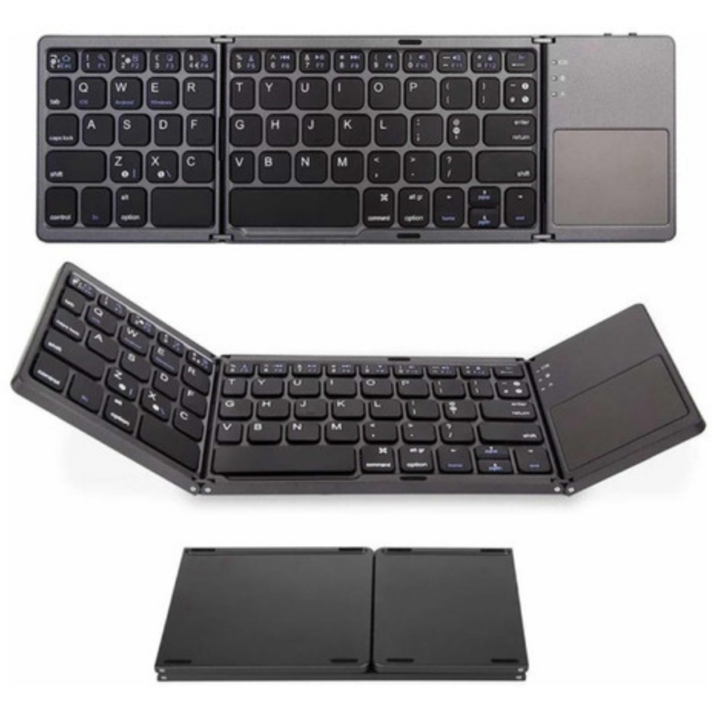Mini Teclado Touch Dobrável Bluetooth Para Celular - Akymotech