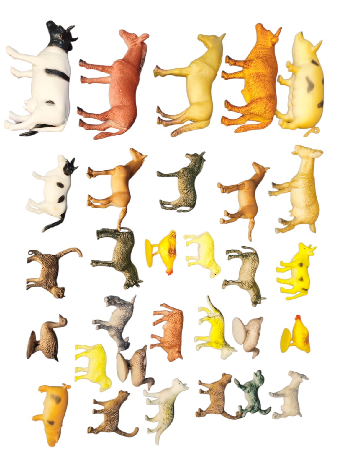 KIT 30 ANIMAIS DA FAZENDA