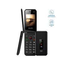 Celular Idoso Flip Vita 4g Com Botão Sos Rádio Multi