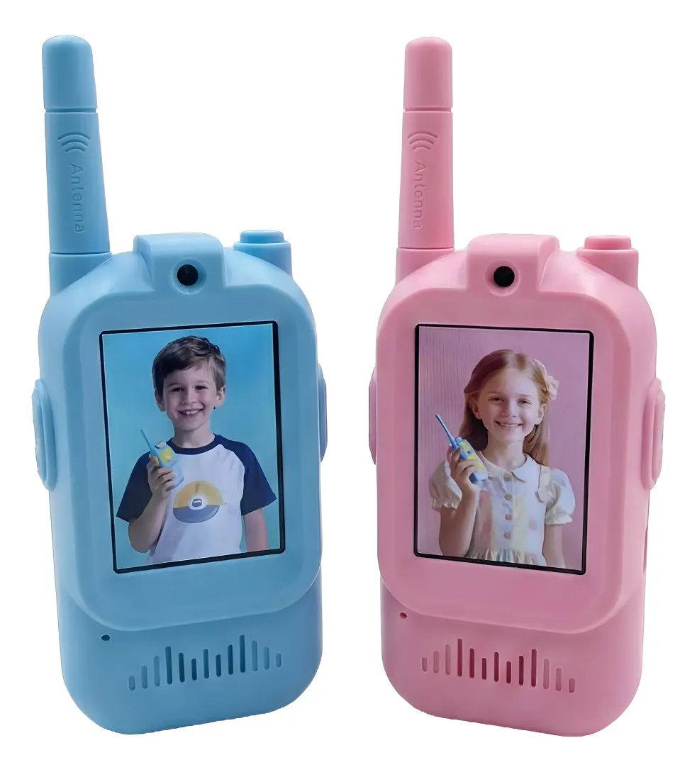 Walkie Talkie Infantil Com Chamada De Vídeo Bate Papo